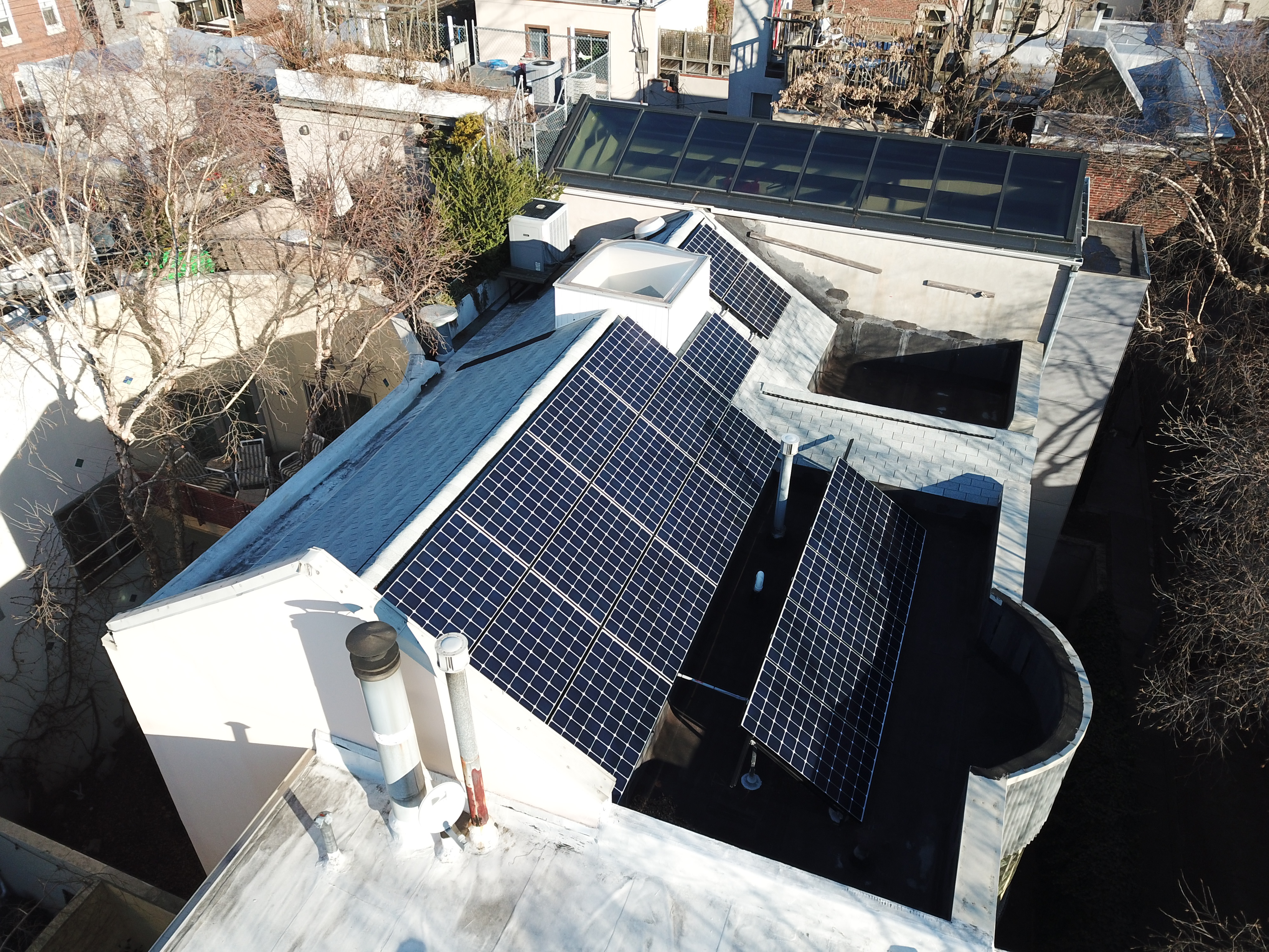 queen village solar panel installation